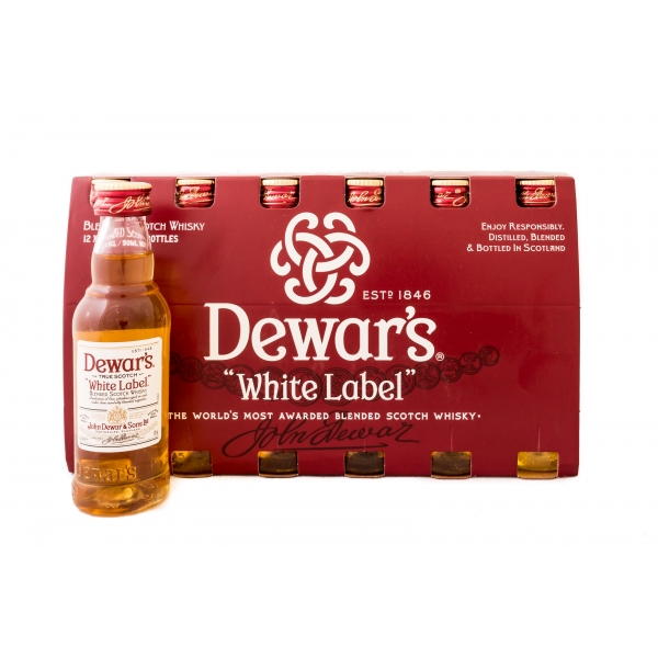Miniatura Whisky Dewar's White Label