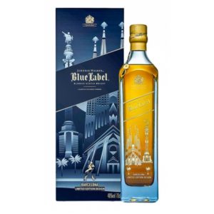 Johnnie Walker Blue Label Edición Limitada Barcelona Estuchado