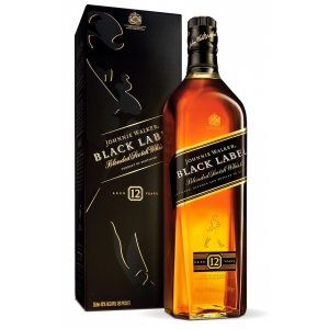 JOHNNIE WALKER BLACK LABEL ESTUCHADO